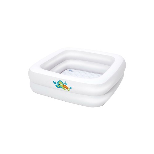 Bestway 51116 "Baby Tub", (86х86х25 см, 68 л), надувной бассейн для детей