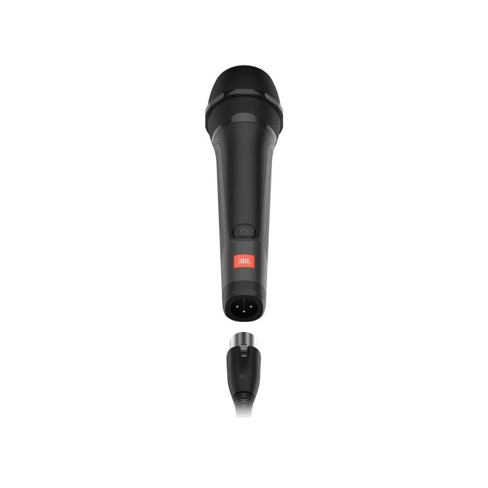JBL Party Box M100 Black, проводной микрофон