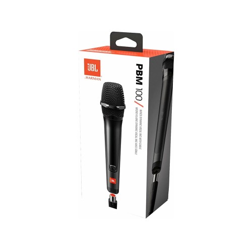 JBL Party Box M100 Black, проводной микрофон