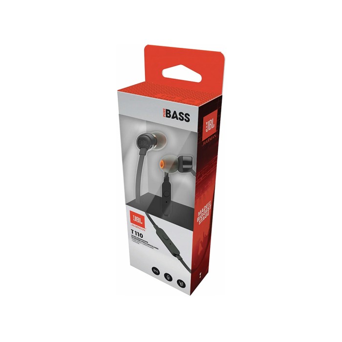 JBL T110 Black, наушники