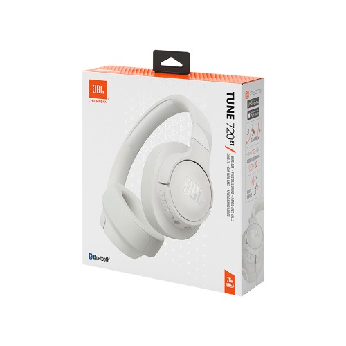 JBL Tune T720BT White, беспроводные наушники