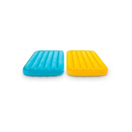 Intex 66803NP (88х157х18см) детский надувной матрас, 2 цвета (синий, желтый)