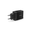 Anker 24W wall charger 2-Port EU Black зарядное устройство