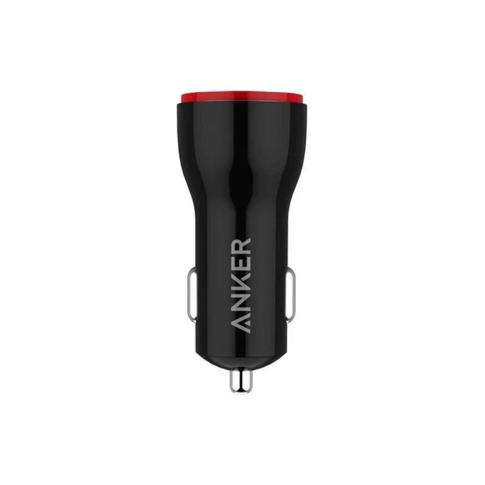 Anker PowerDrive 2 24W 2-Port Car Charger Black автомобильное зарядное устройство