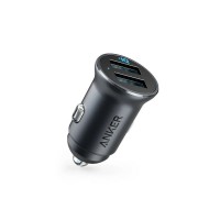 Anker PowerDrive 2 Alloy Black автомобильное зарядное устройство