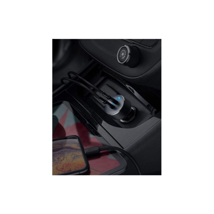 Anker PowerDrive PD+2 Black+Gray автомобильное зарядное устройство