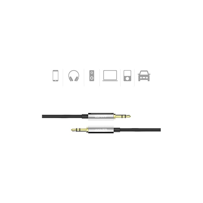 Anker 3.5mm Male to Male 4ft Black AUX кабель