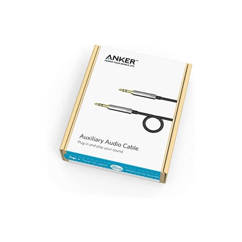 Anker 3.5mm Male to Male 4ft Black AUX кабель