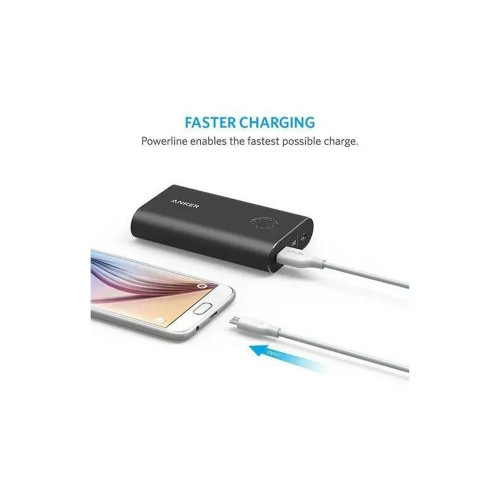 Anker PowerLine USB-A to Micro Usb 3ft White Usb кабель