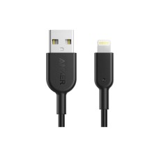 Anker PowerLine II with lightning connector 3ft C89 Black Usb кабель