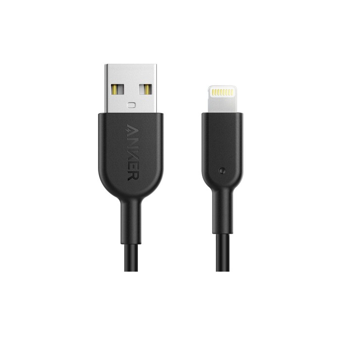 Anker PowerLine II with lightning connector 3ft C89 Black Usb кабель