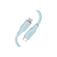 Anker PowerLine III Flow USB-C with lightning connector 3ft Blue Usb кабель