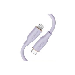 Anker PowerLine III Flow USB-C with lightning connector 3ft Purple Usb кабель