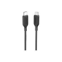 Anker PowerLine III USB-C to lightning 2.0 3ft Black Usb кабель