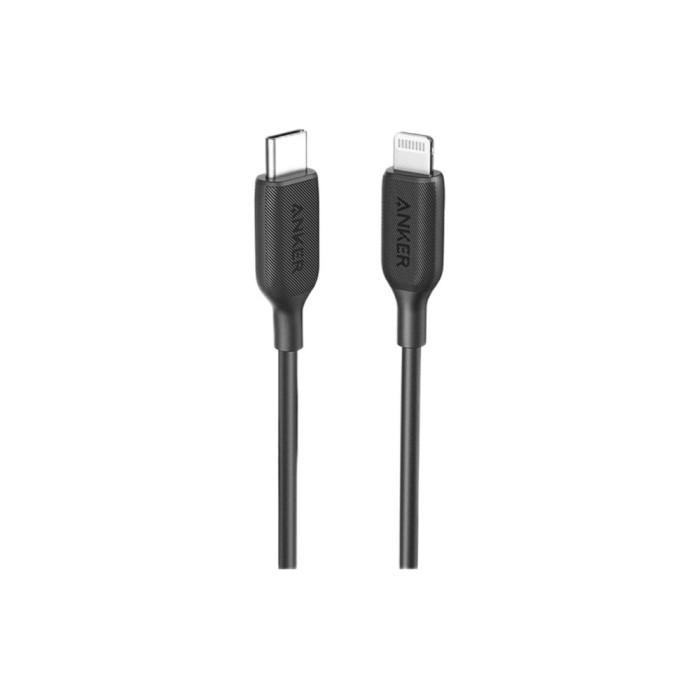 Anker PowerLine III USB-C to lightning 2.0 3ft Black Usb кабель