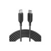 Anker PowerLine III USB-C to USB-C 2.0 3ft Black Usb кабель
