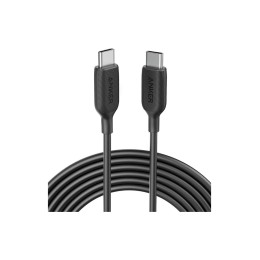Anker PowerLine III USB-C to USB-C 2.0 3ft Black Usb кабель