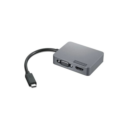 Lenovo 4-in-1 USB-C Travel Hub Gen2, USB хаб