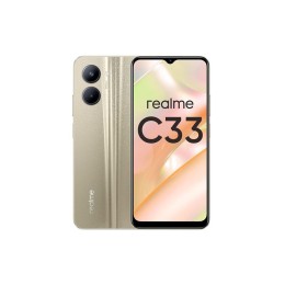 Realme C33 (4GB/64GB) Sandy Gold, смартфон