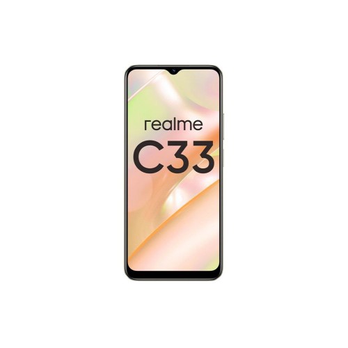 Realme C33 (4GB/64GB) Sandy Gold, смартфон