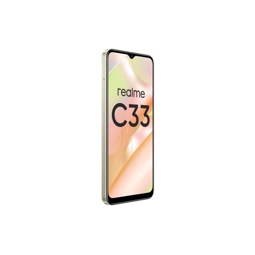 Realme C33 (4GB/128GB) Sandy Gold, смартфон