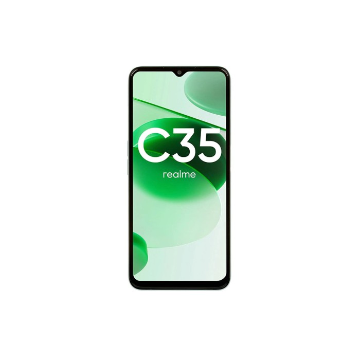 Realme C35 (4GB/128GB) Glowing Green, смартфон