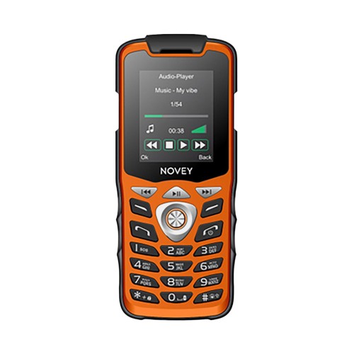 Novey M113c orange, кнопочный телефон