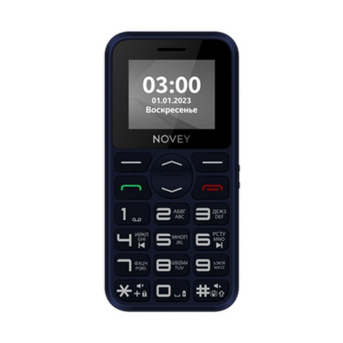 Novey B300 Dark Blue, кнопочный телефон