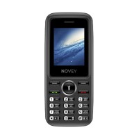 Novey M110 grey, кнопочный телефон