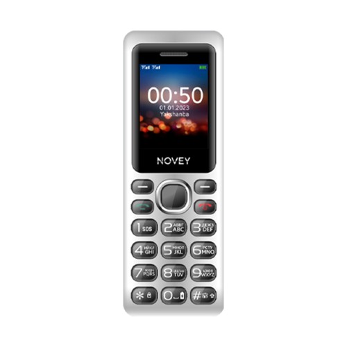 Novey M050 black, кнопочный телефон