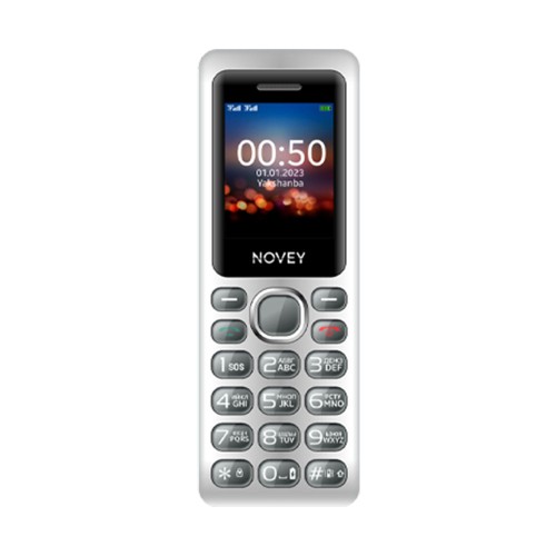 Novey M050 grey, кнопочный телефон