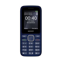 Novey P40i dark blue, кнопочный телефон