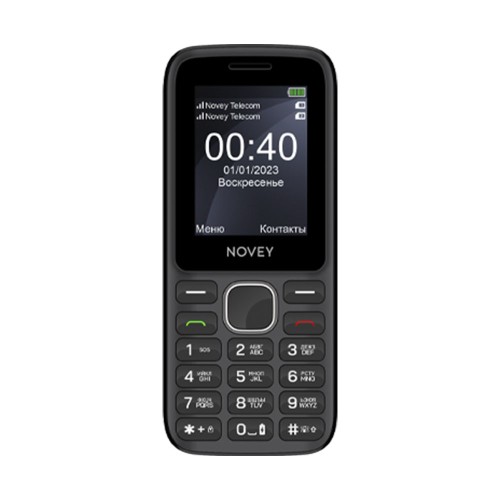 Novey P40 grey, кнопочный телефон