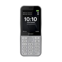 Novey S10 silver, кнопочный телефон