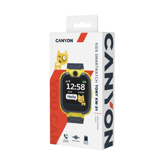 Canyon Tony KW-31 желтый, детские часы