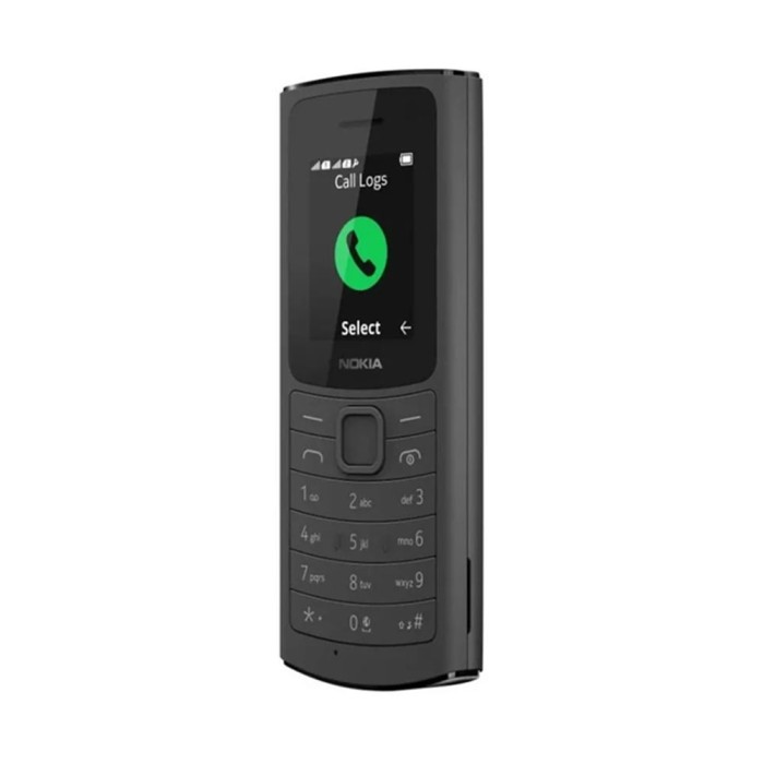 Nokia 105 1-sim Charcoal, кнопочный телефон