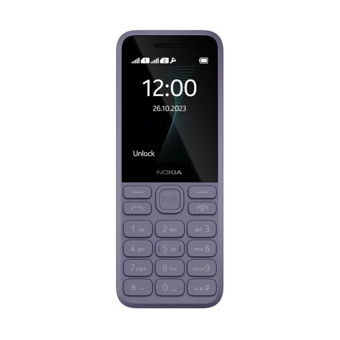 Nokia 130 purple, кнопочный телефон