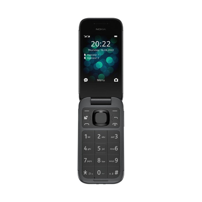 Nokia 2660 Flip black, кнопочный телефон