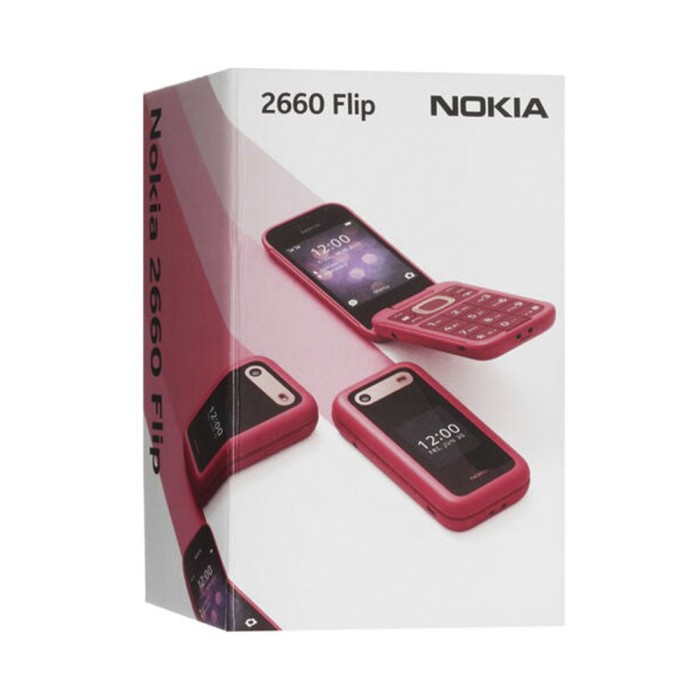 Nokia 2660 Flip pink, кнопочный телефон