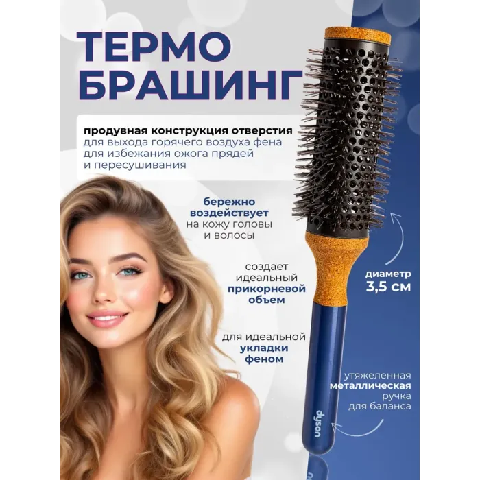 Dyson 7in1 Blue, набор расчесок