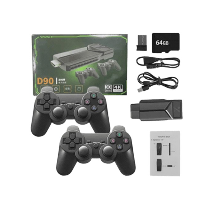 D90 Game Stick 64 GB 20000 игр, игровая приставка