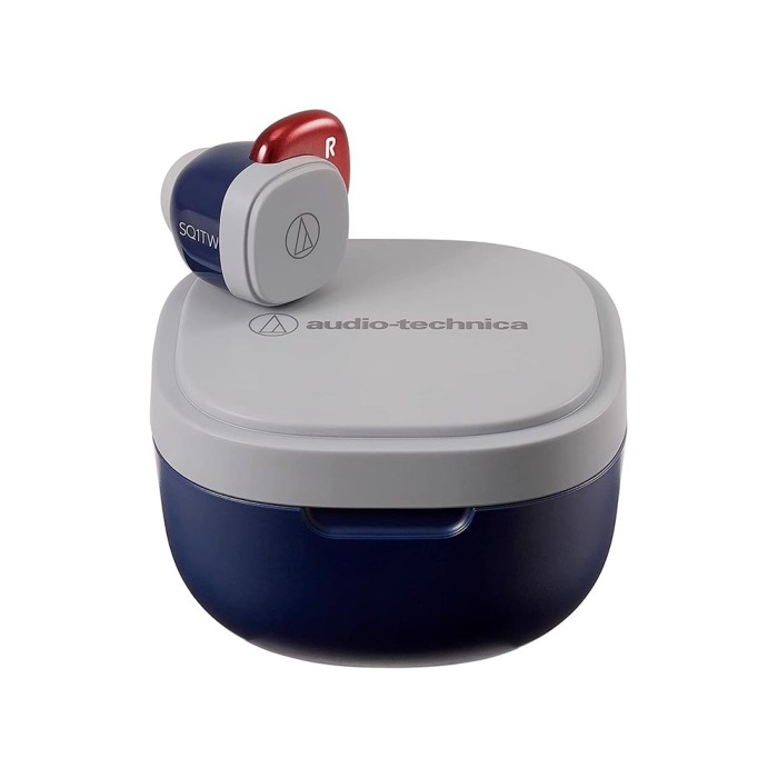 Audio-Technica ATH-SQ1TWNRD, Navy/Red, беспроводные наушники