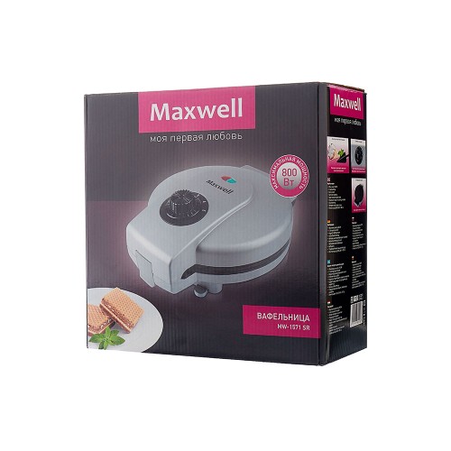 Maxwell MW-1571, вафельница 