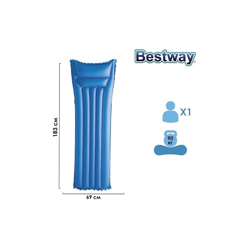 Bestway 44007 (183х69см) надувной матрас для плавания