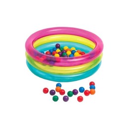 Intex 48674, надувной бассейн для детей с шариками (86х25 см)
