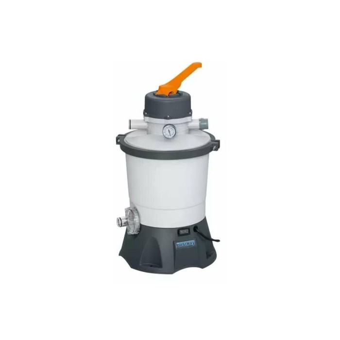 Bestway 56442 Power Steel, каркасный бассейн с фильтр-насосом, лестница, дозатор (404х201х100см, 6478 л)