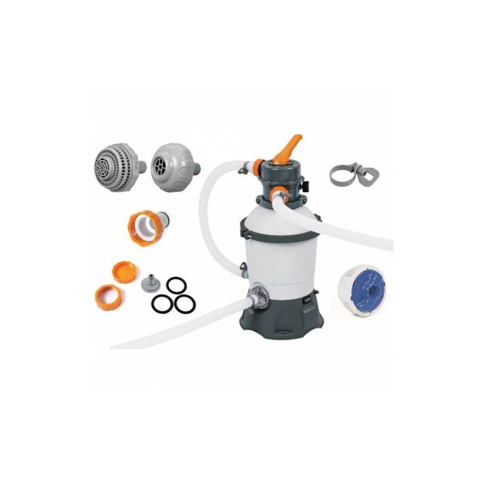Bestway 56671 Power Steel, каркасный бассейн, комплект (488х244х122см, 11532 л)