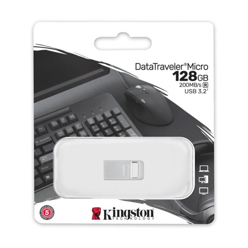 Kingston DataTraveler Micro G2 128 GB, флеш накопитель