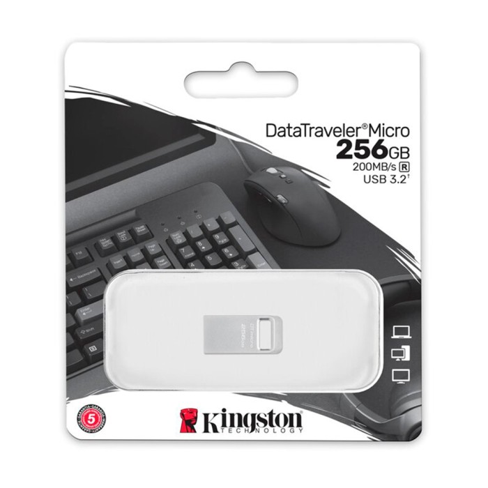 Kingston DataTraveler Micro G2 256 GB, флеш накопитель