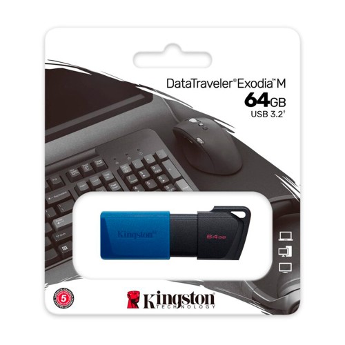 Kingston DataTraveler Exodia M 64 GB, флеш накопитель